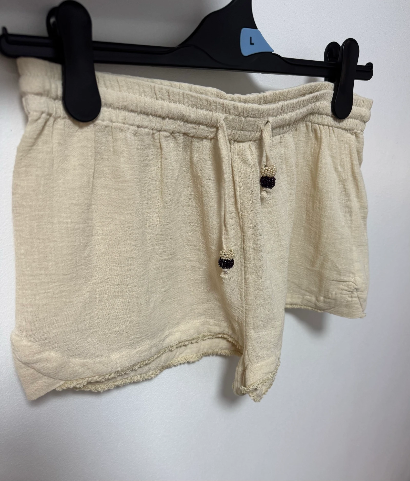 Beige linnen short – photo 5